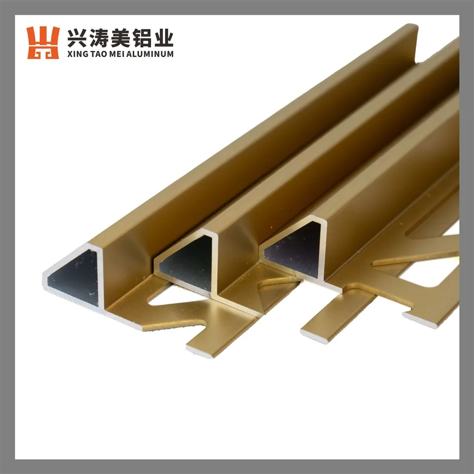 Golden Triangle Aluminum Tile Edging Strip