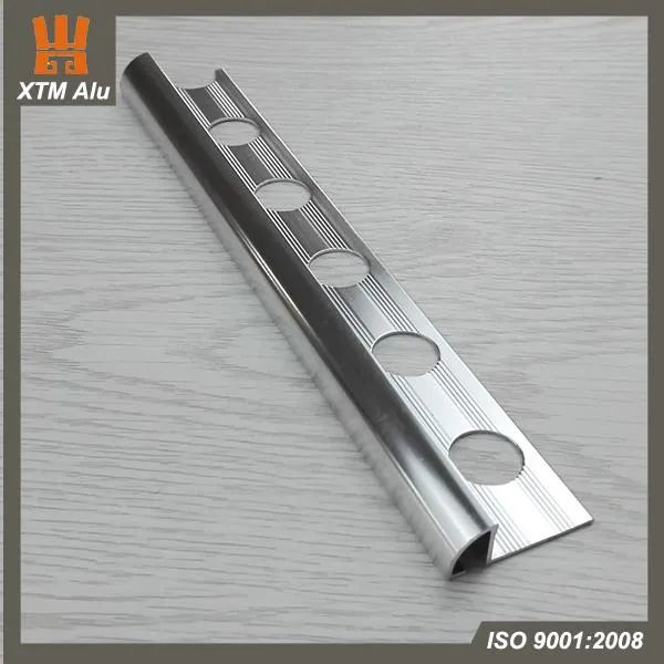 High Quality Chrome Aluminum Tile Trim
