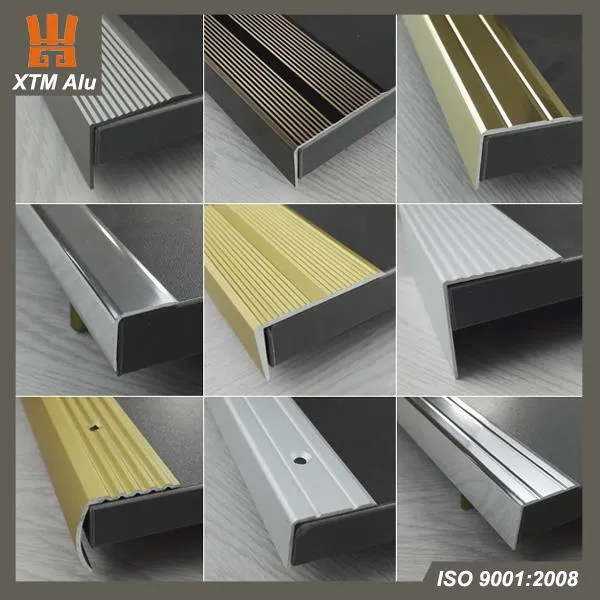 Safety Protection Aluminum Metal Stair Nosing