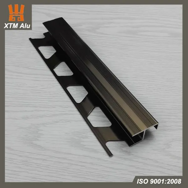 T Shaped Aluminum Tile Trim for Carpet and Stair Nose