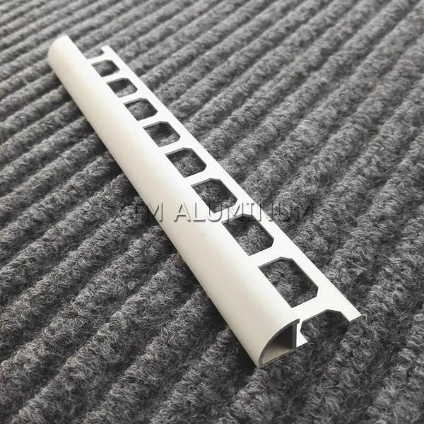 2.5 Meter Ceramic Wall Tile Trim,aluminum Corner Tile Trim Profile Protector Customized Colors