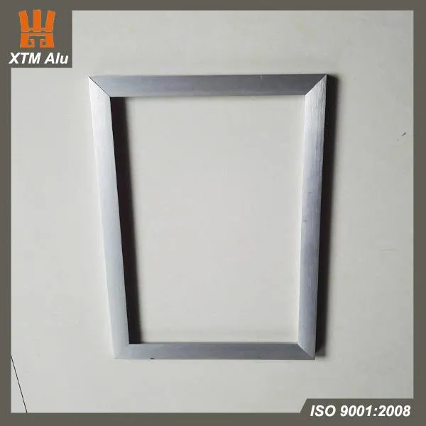 Home Decorative Silver Aluminum Photo Frame