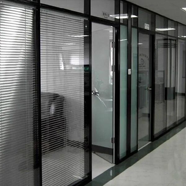 Glass Panel Office Partitions
