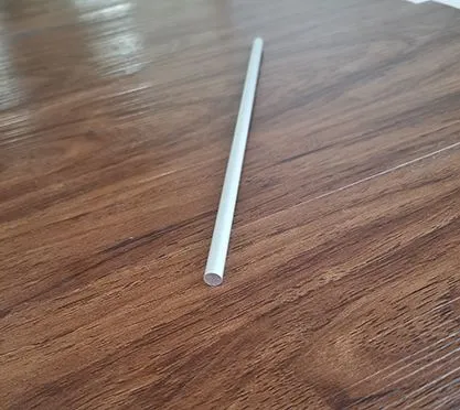 Aluminum Silver White Round Tube